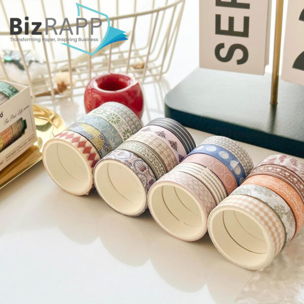 This custom decorative tape is perfect for everyday decoration and meets the needs of DIY enthusiasts.