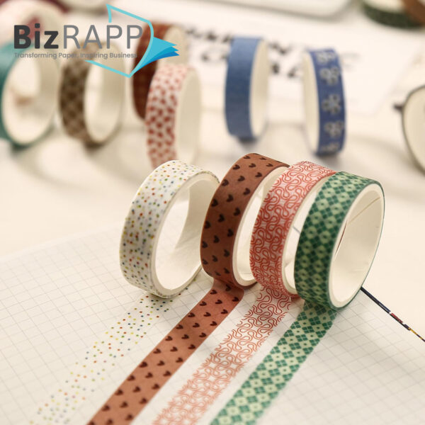 This custom decorative tape is perfect for everyday decoration and meets the needs of DIY enthusiasts.