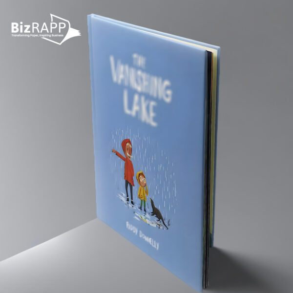 This custom children's picture book offers various inner page paper options.