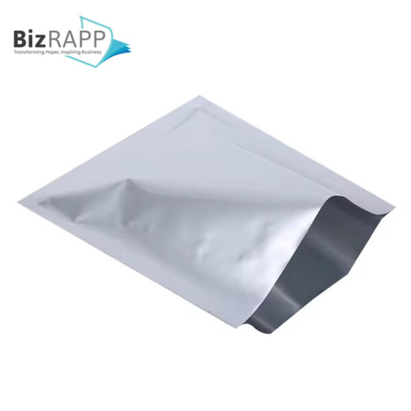 Custom 3 Sides Sealed Aluminum Foil High Temperature Cooking Bag High Barrier Retort Pouch Vacuum Bags