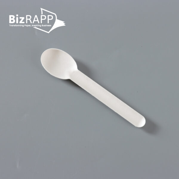 Bagasse paper cutlery pulp fork knife spoon for party