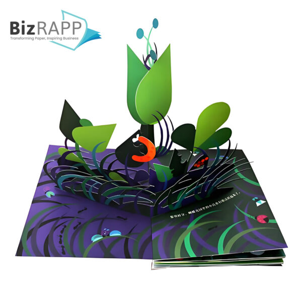 This pop-up book uses 3D craftsmanship and hand-drawn illustrations to present content in a realistic, scaled-down manner, providing children with concrete and vivid learning experiences that foster reading interest and logical thinking.